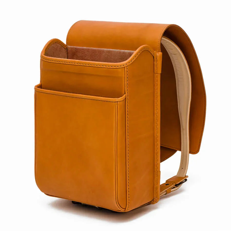 Murase Kabanko - Premium Backpack for audlts (HideRu) (Brown) - Made in Japan - CraftSupply