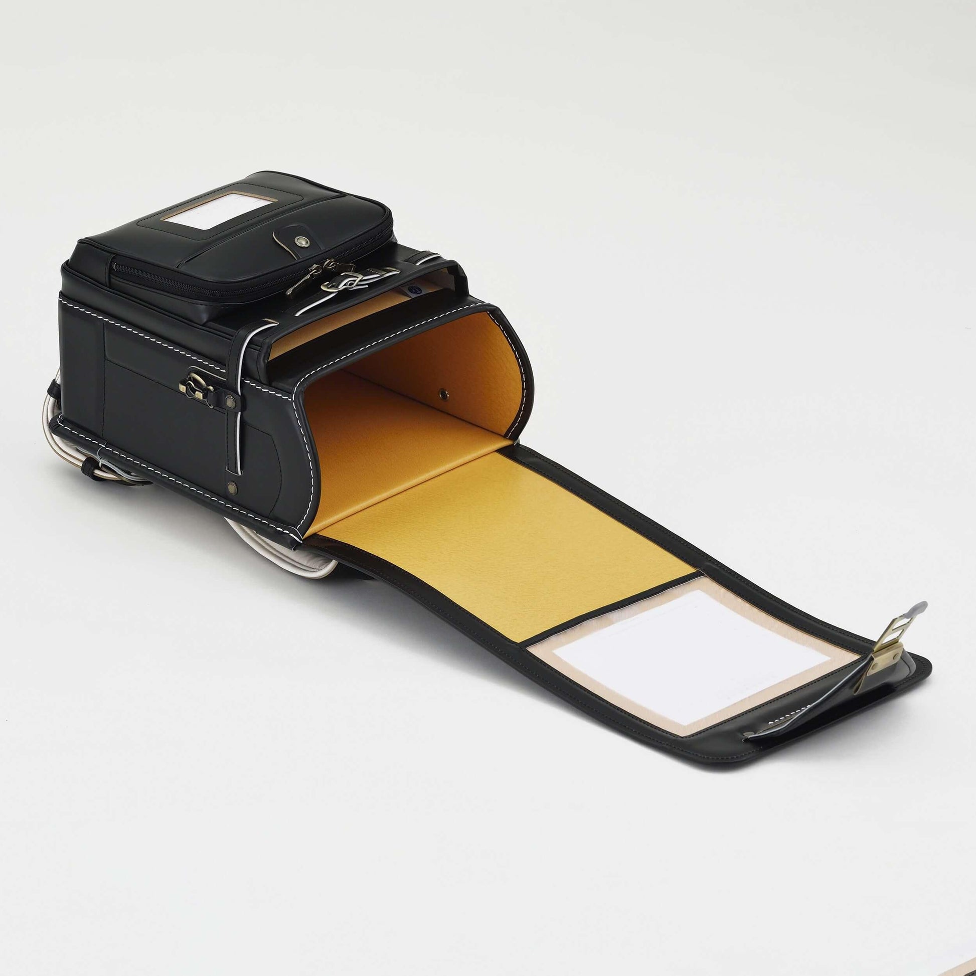 Premium Randoseru Takumi - Black Color - By Murase Kabanko - CraftSupply