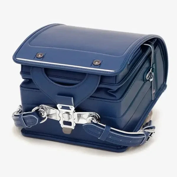 Randoseru Bolca Top Leather - Blue Color - By Murase Kabanko - CraftSupply