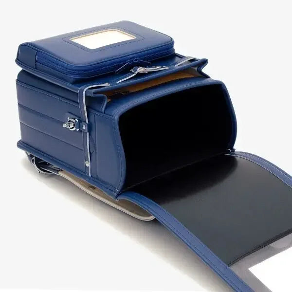 Randoseru Bolca Top Leather - Blue Color - By Murase Kabanko - CraftSupply