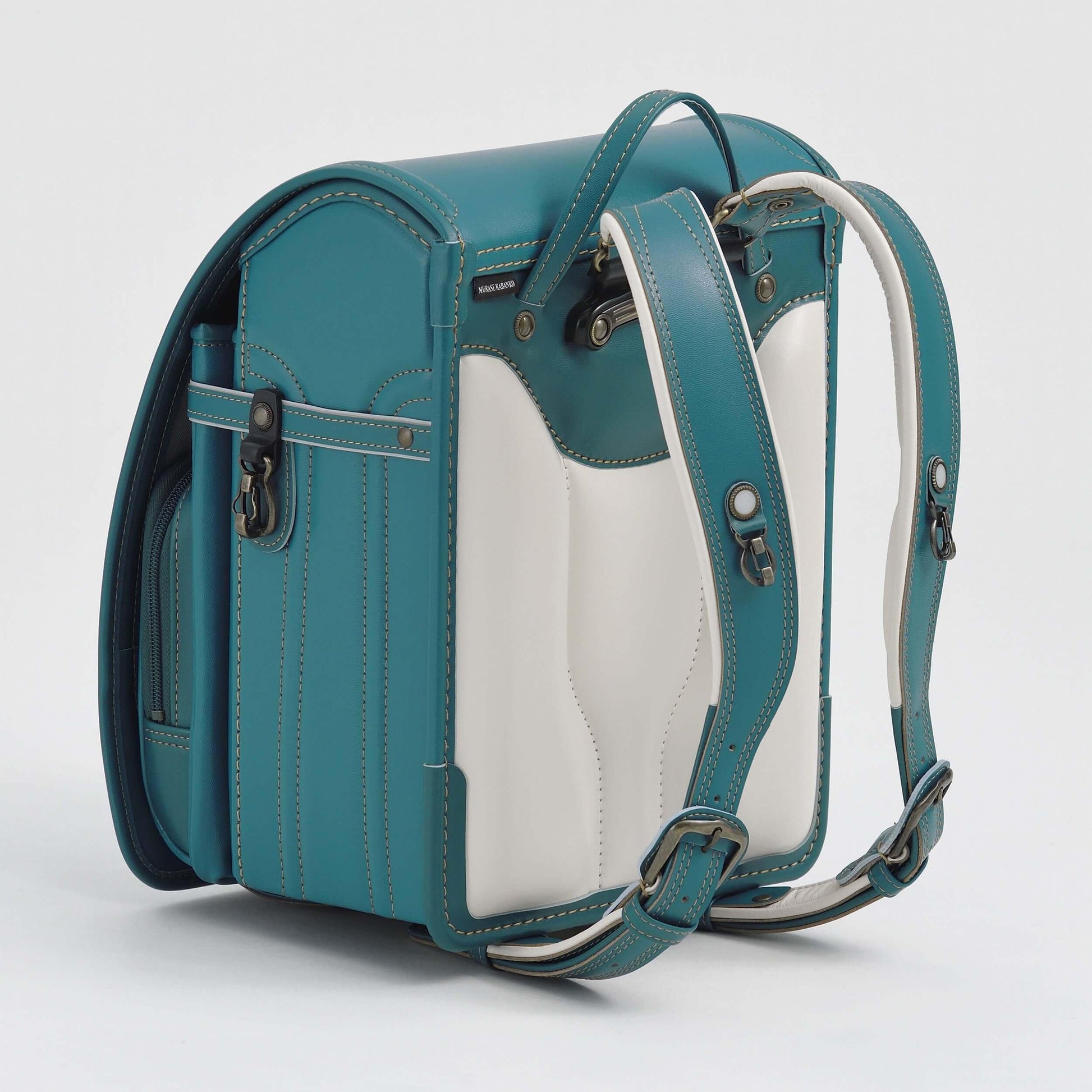 Randoseru Bolca Top Leather - Turquoise Color - By Murase Kabanko - CraftSupply