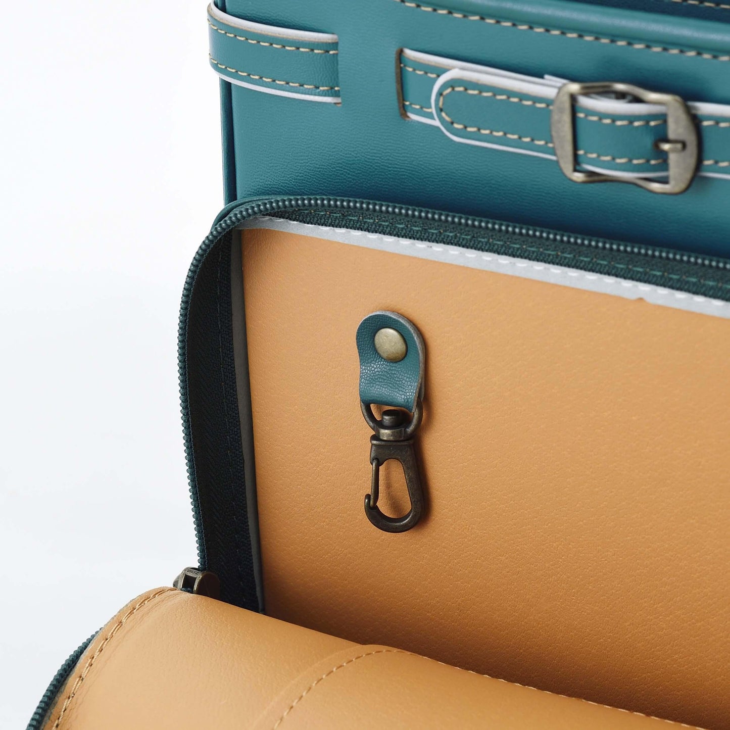 Randoseru Bolca Top Leather - Turquoise Color - By Murase Kabanko - CraftSupply