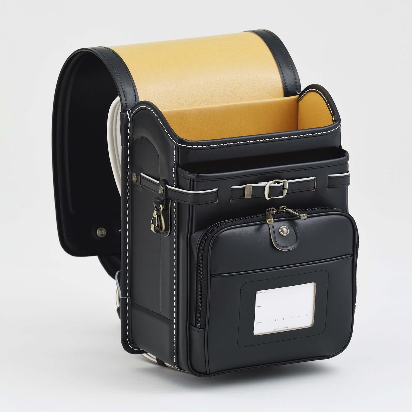 Premium Randoseru Takumi - Black Color - By Murase Kabanko - CraftSupply