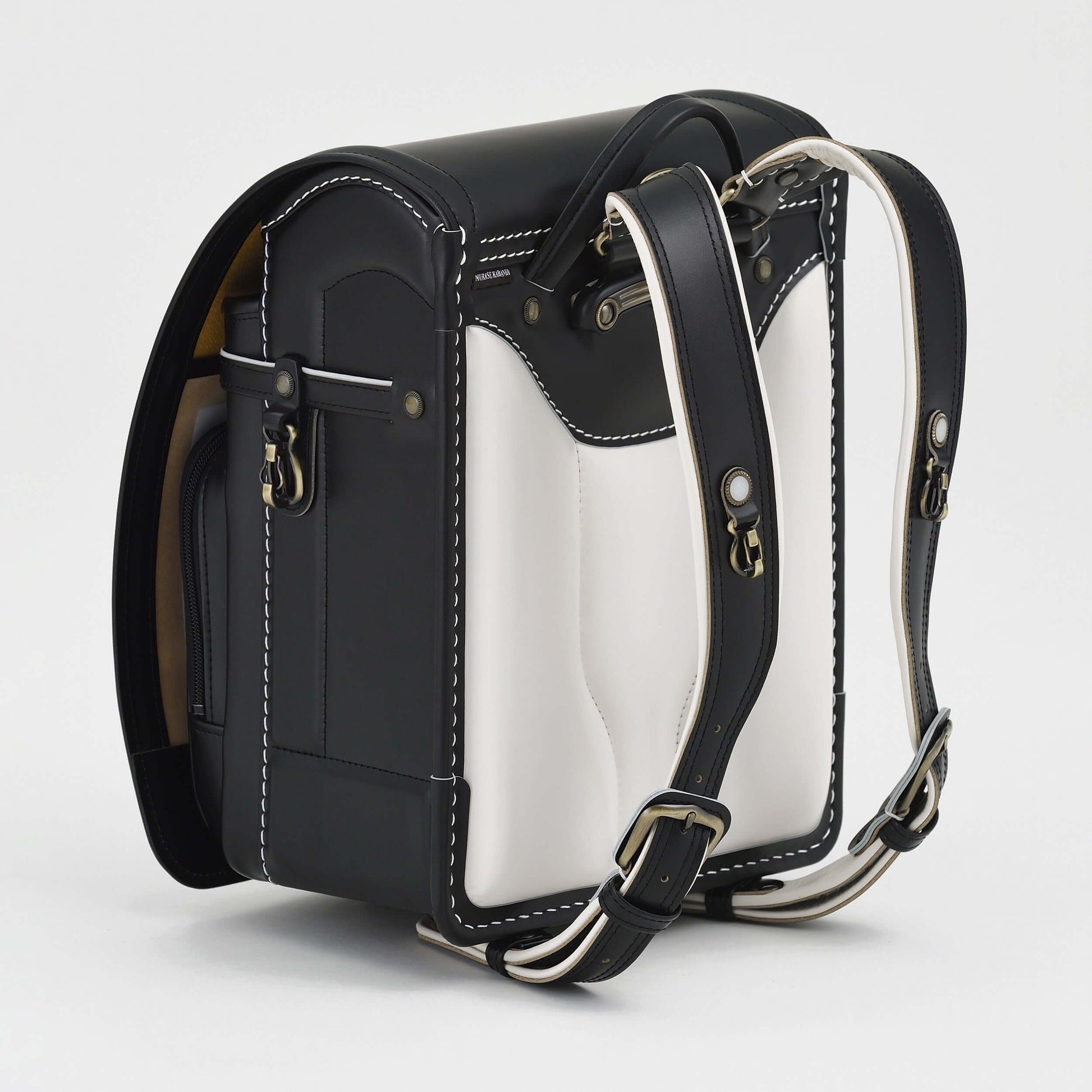 Premium Randoseru Takumi - Black Color - By Murase Kabanko - CraftSupply
