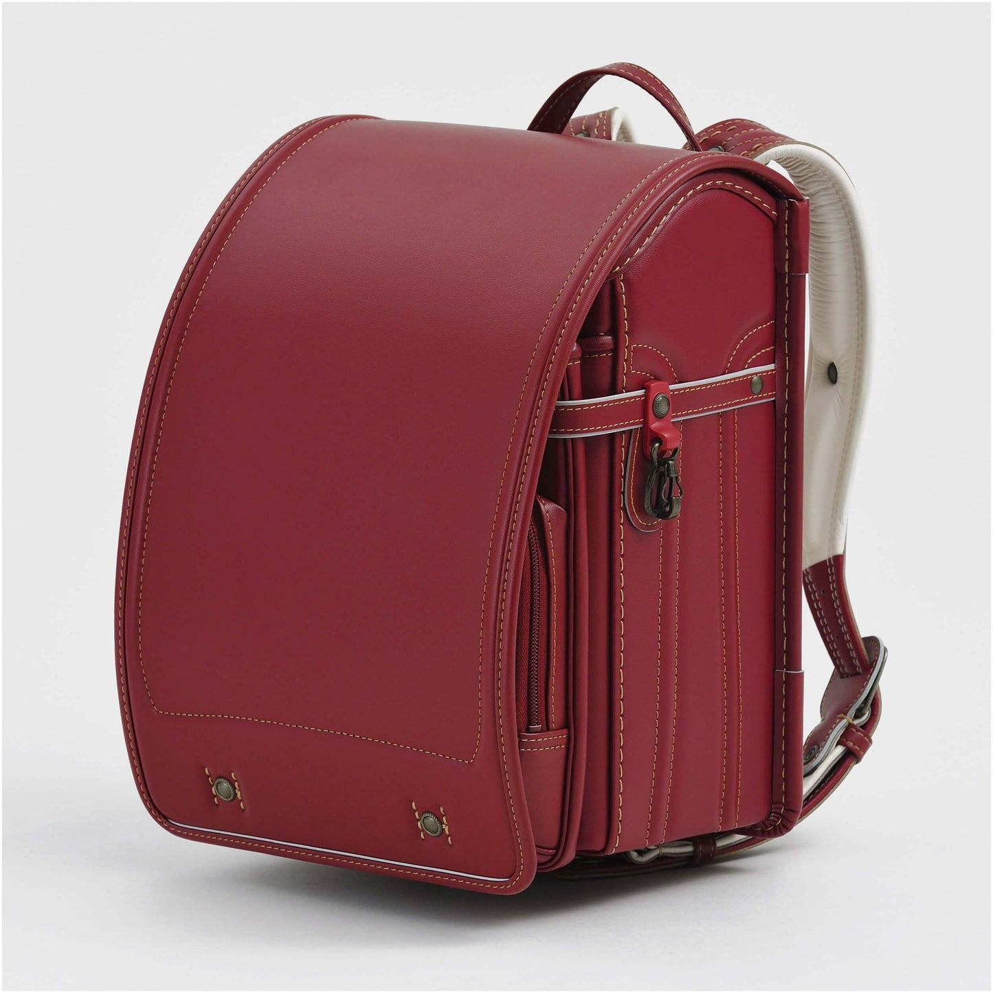 Randoseru Bolca Top Leather - Red Color - By Murase Kabanko - CraftSupply
