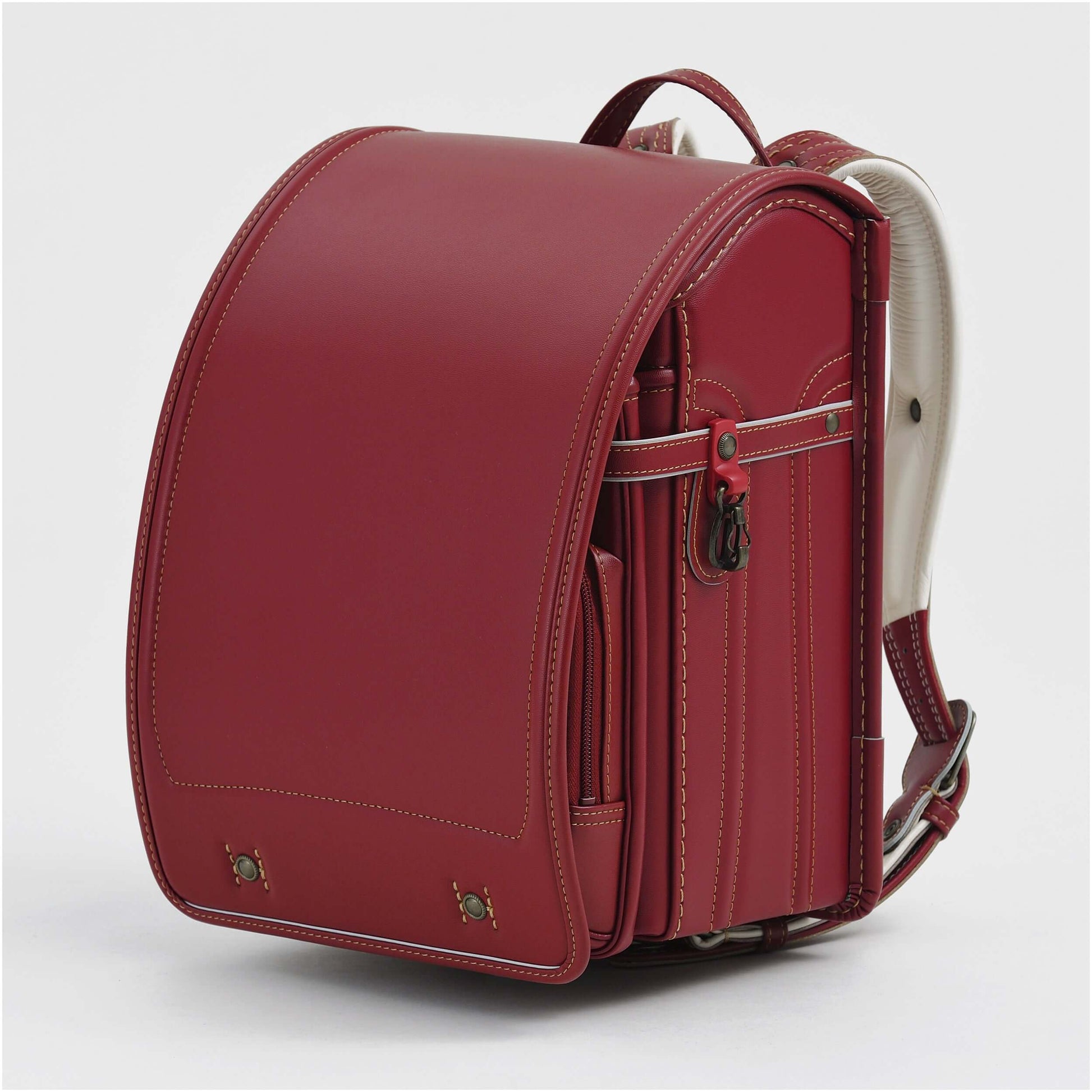 Randoseru Bolca Top Leather - Red Color - By Murase Kabanko - CraftSupply