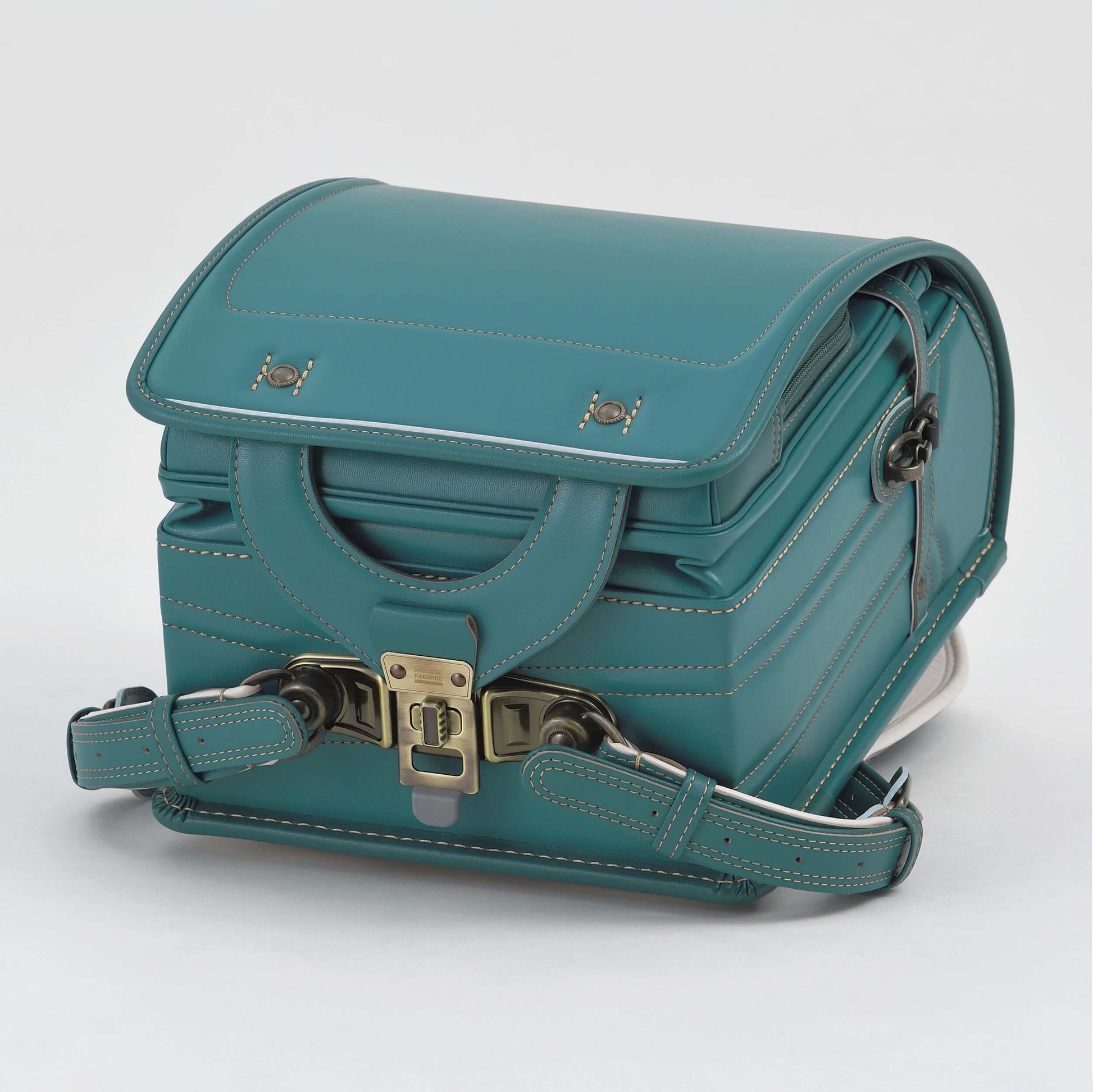 Randoseru Bolca Top Leather - Turquoise Color - By Murase Kabanko - CraftSupply